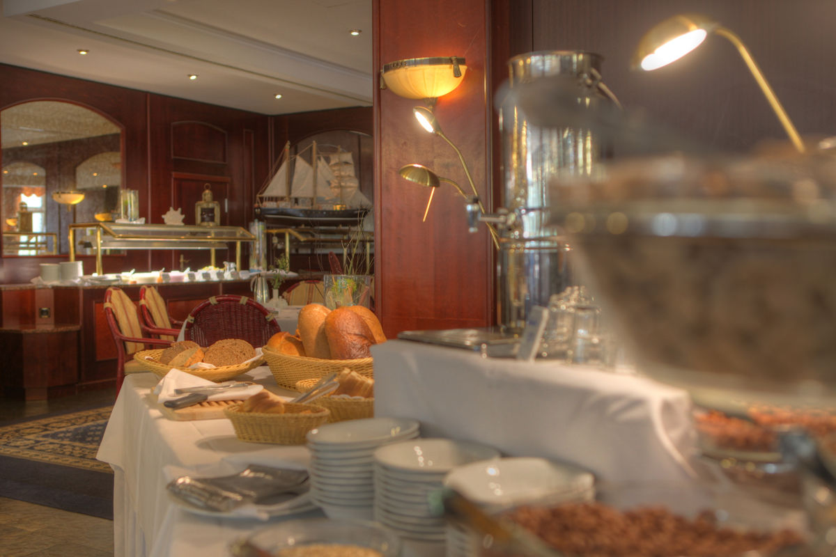 Seetelhotel Ostseehotel Ahlbeck Ahlbeck  المطعم الصورة
